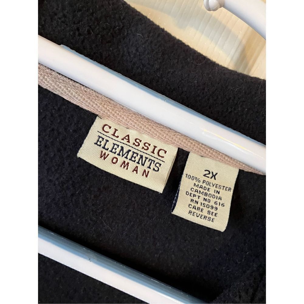 Classic Elements Fall Appliqué Jacket 2X - Picture 9 of 14